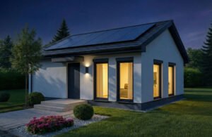 Anita 55nm-acélszerkezetes háztípus este