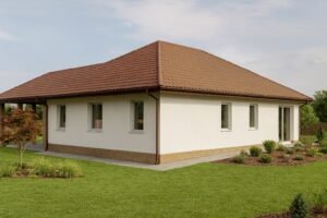 TTMH EMBLA 161 könnyűszerkezetes ház látványterv 3