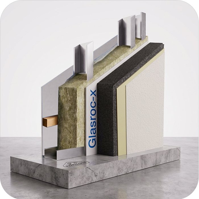 Acélszerkezetes ház rétegrend